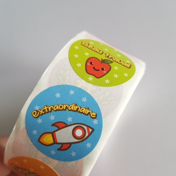 200 autocollants français professeurs parents - Picture 3 of 10